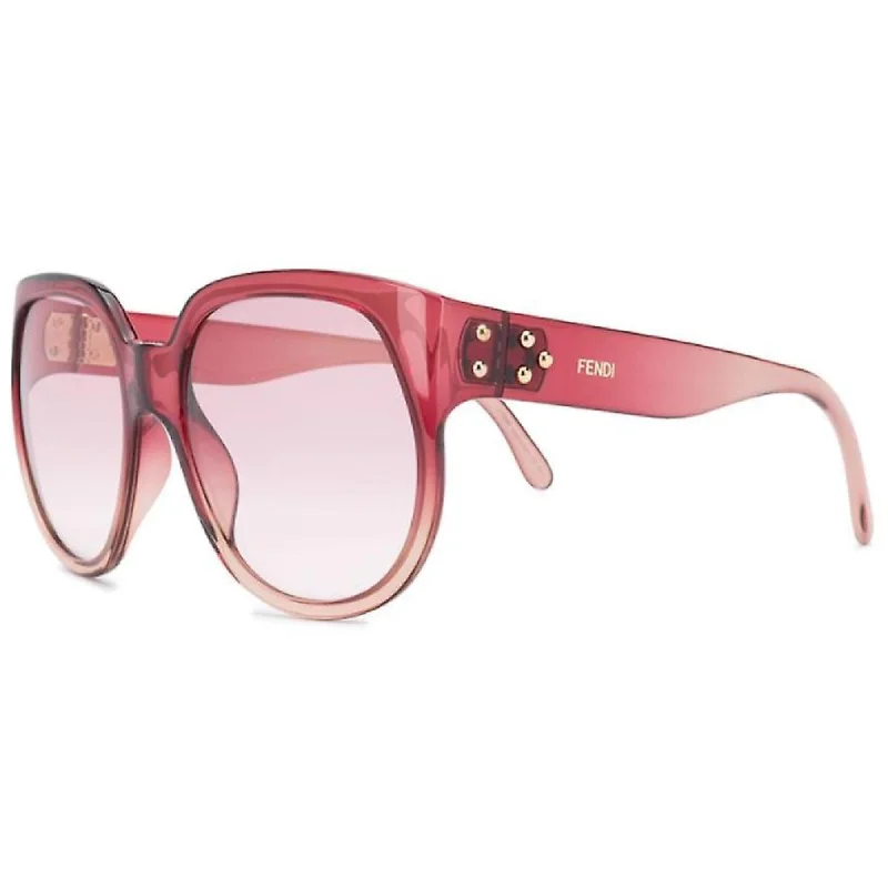 Fendi Women's Sunglasses - Cherry Frame Gradient Pink Lens | FENDI FF0403/G/S 08CQ/9R