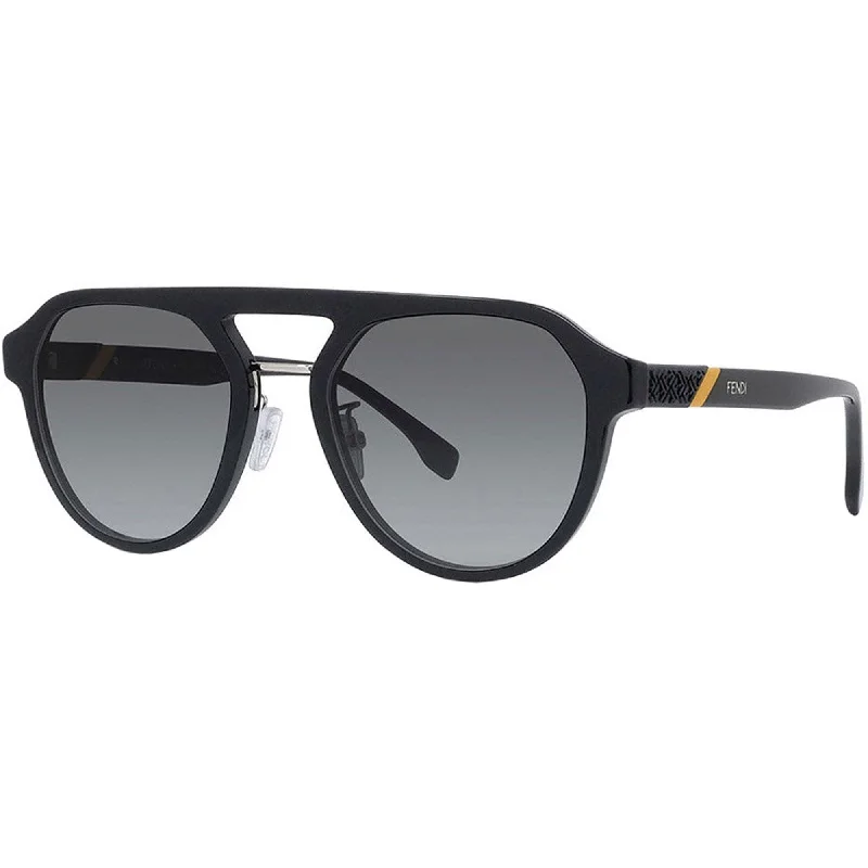 Fendi Women's Sunglasses - Gradient Lens Full Rim Black Plastic Frame | FE40003U 01B