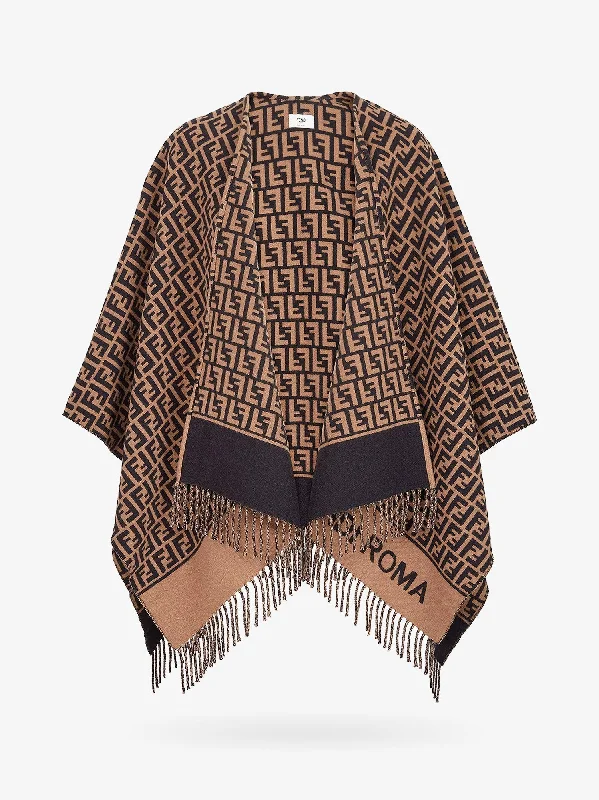 Fendi Woman Fendi Woman Brown Capes