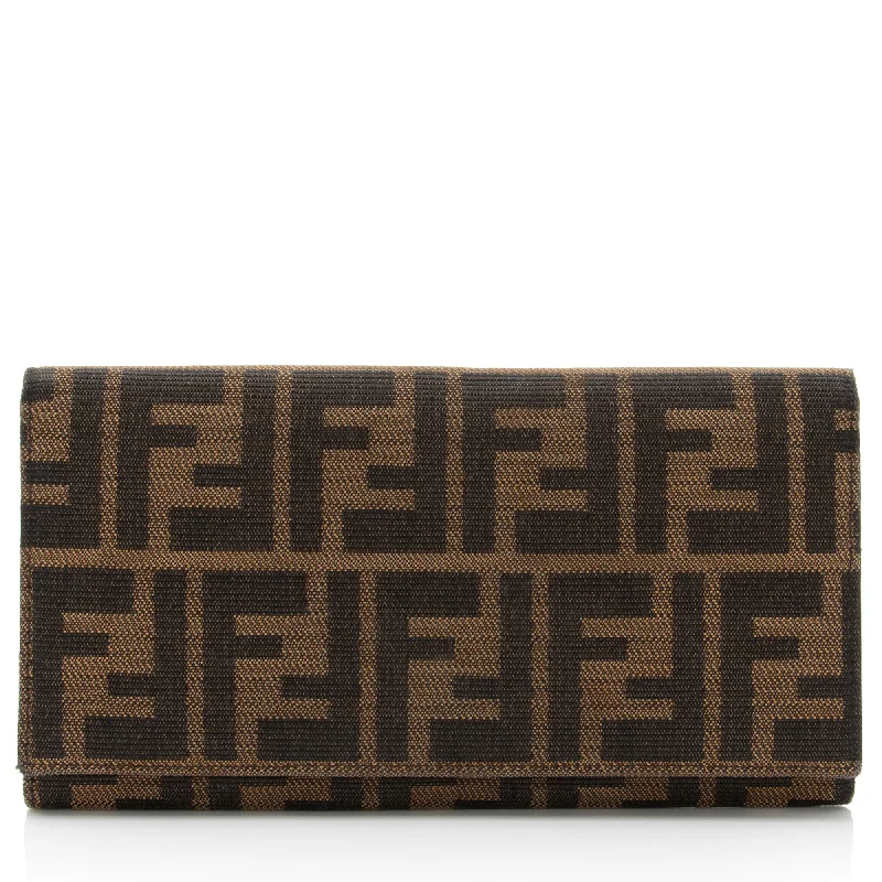 Fendi Zucca Continental Wallet (SHF-G0l1pR)