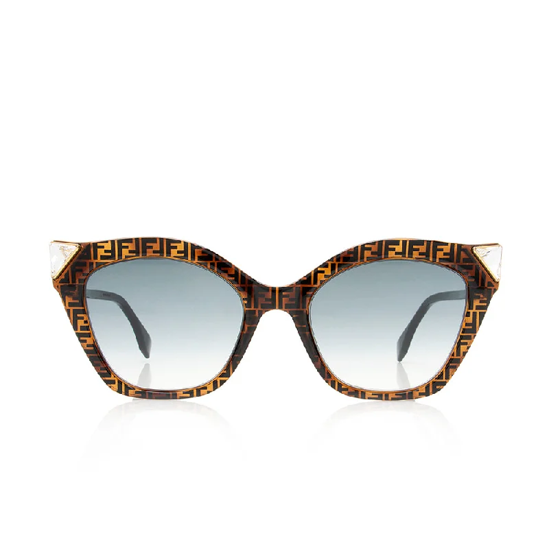 Fendi FF Iridia Cat Eye Sunglasses (SHF-21526)