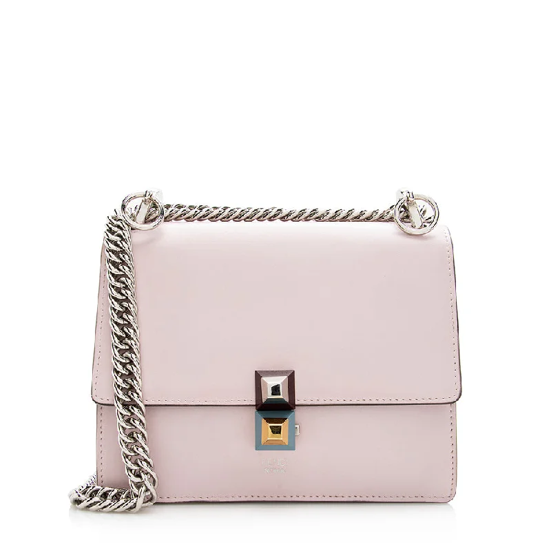 Fendi Calfskin Kan I Small Shoulder Bag (SHF-21594)