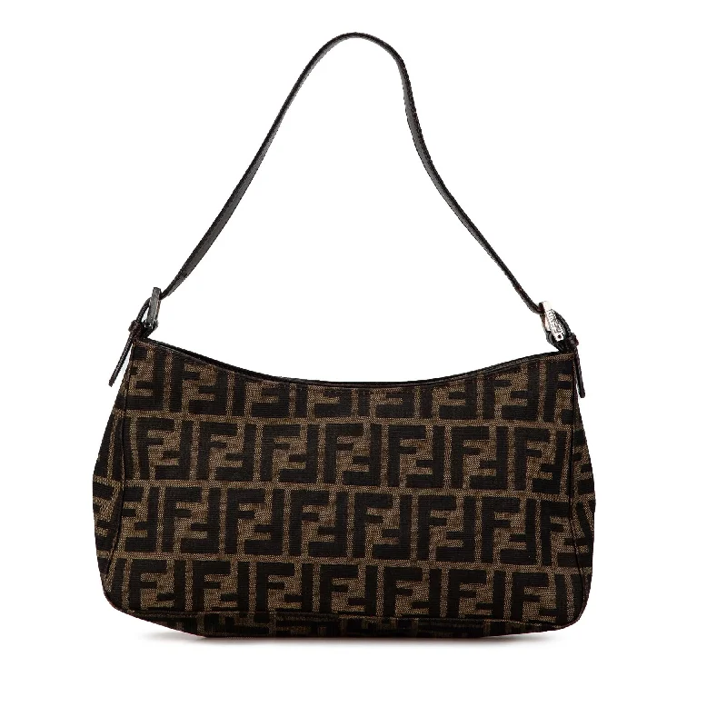 Fendi Zucca Canvas Shoulder Bag (SHG-MbXOYt)