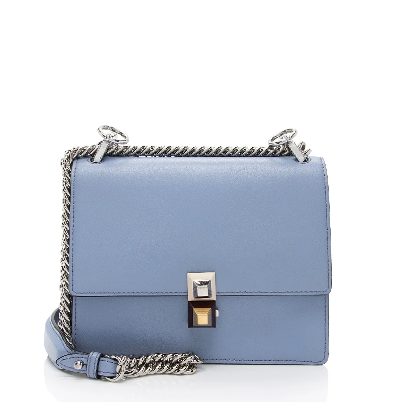 Fendi Calfskin Kan I Small Shoulder Bag (SHF-oB2YGv)