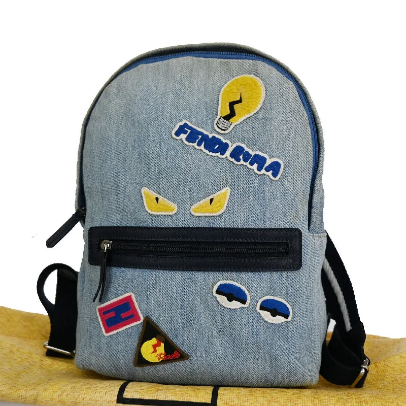 Fendi   - Jeans Backpack Bag (Pre-Owned)