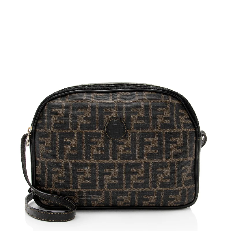 Fendi Vintage Zucca Dome Shoulder Bag (SHF-mIFD80)