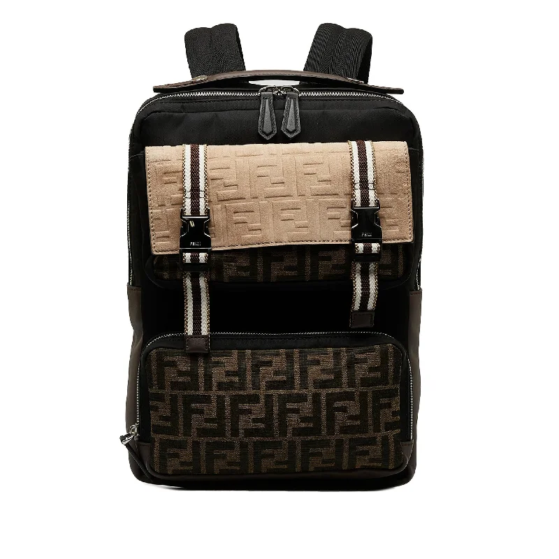 Fendi Zucca Multi Pocket Backpack (SHG-3ODPhV)