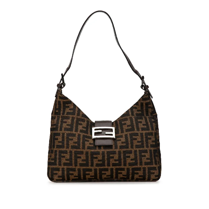 Fendi Zucca Canvas Shoulder Bag (SHG-nIowNS)