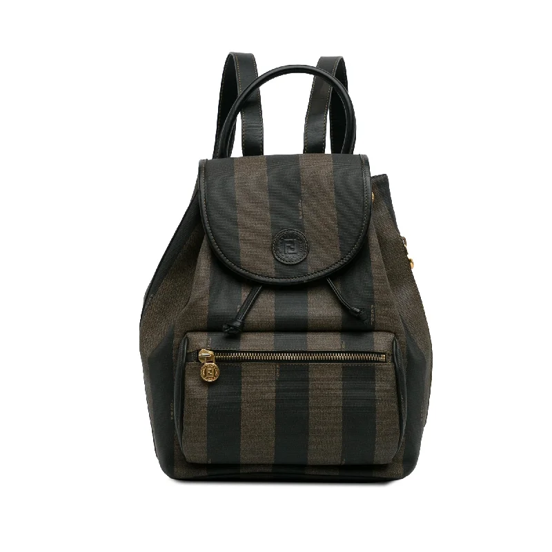 Fendi Pequin Drawstring Backpack (SHG-9jAAoT)