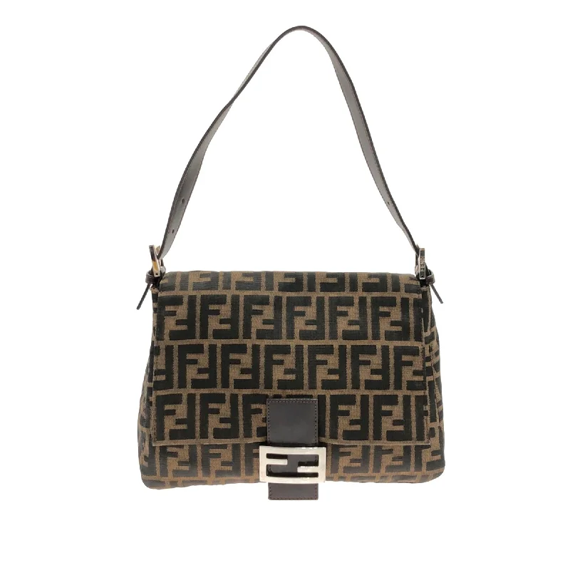 Fendi Zucca Mamma Forever Canvas Shoulder Bag (SHG-d4HwHV)