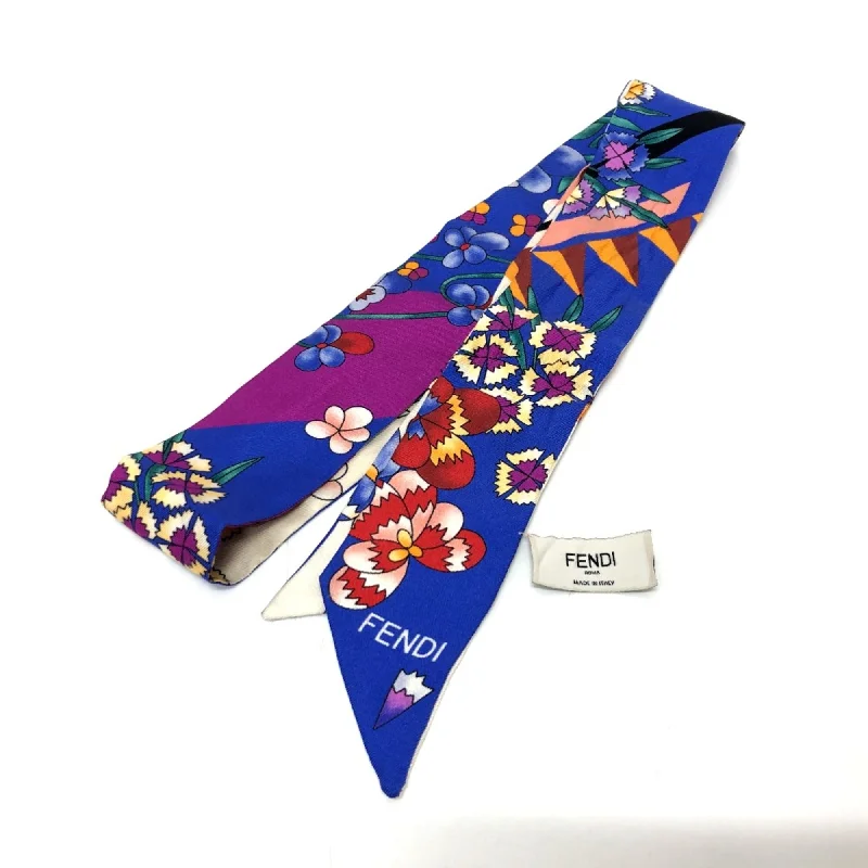 Fendi BandeauScarf Scarf blue Multicolore