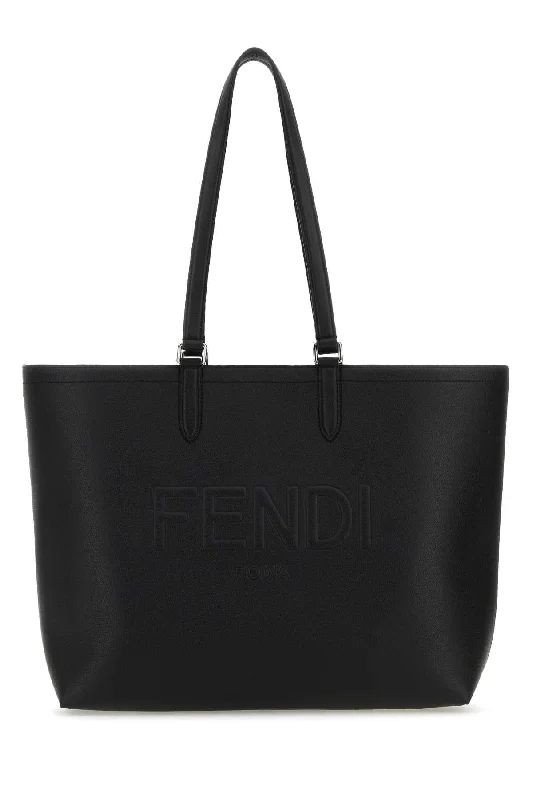 FENDI Leather Rome Shopping Handbag - 40 cm x 30 cm x 15 cm