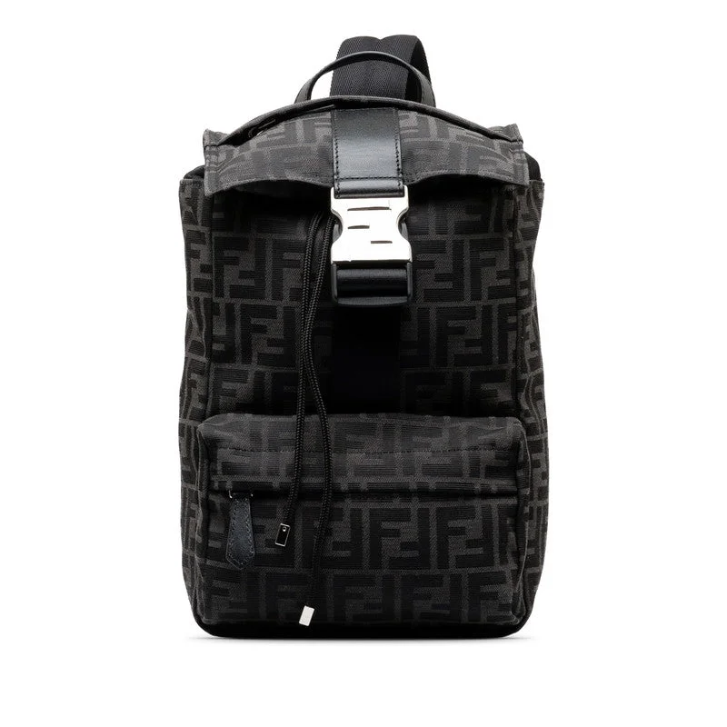 Fendi Canvas Leather Body Bag Backpack