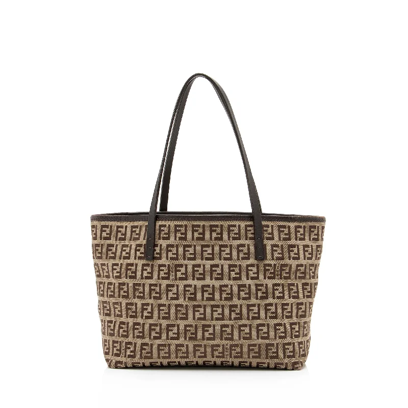 Fendi Zucchino Mini Roll Tote (SHF-23562)