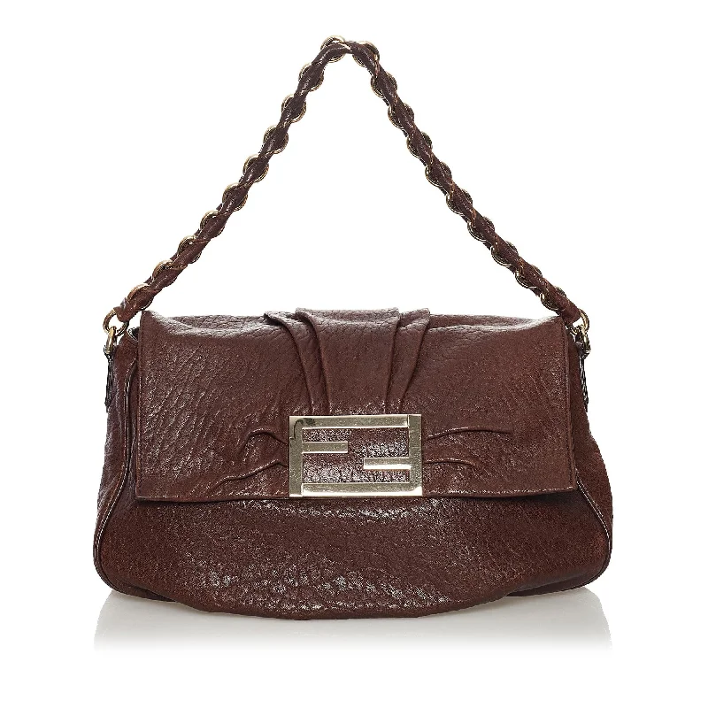 Fendi Mia Leather Shoulder Bag (SHG-33538)