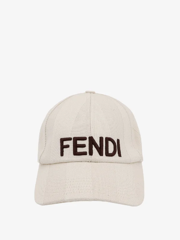 Fendi Woman Fendi Woman Beige Hats