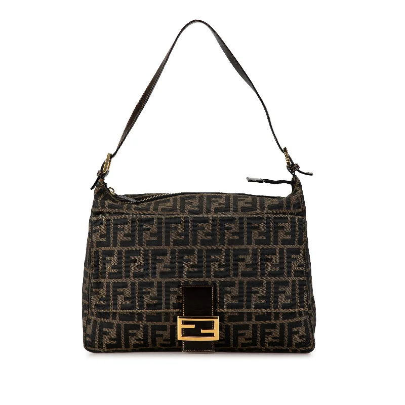 Fendi Zucca Canvas Shoulder Bag (SHG-si6emC)