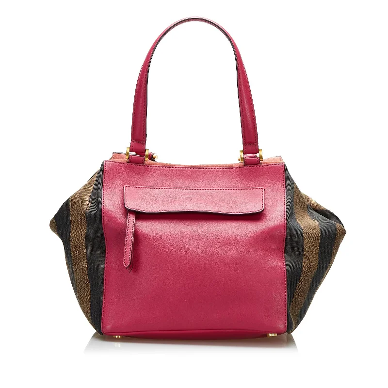 Fendi Pequin Boxy Tote (SHG-37739)