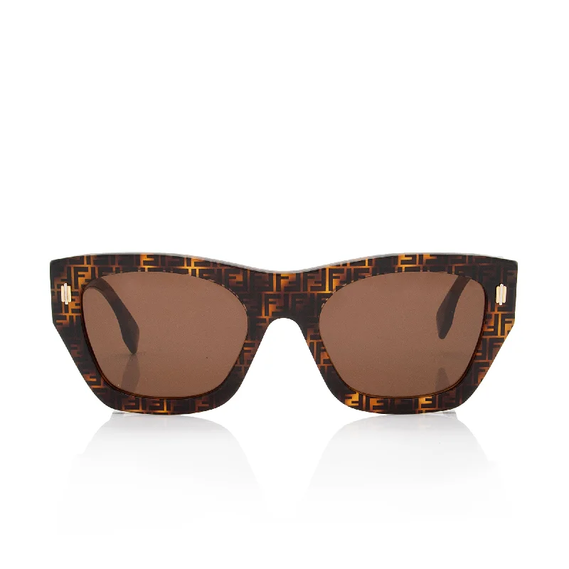 Fendi FF Roma Square Sunglasses (SHF-0jH8kT)