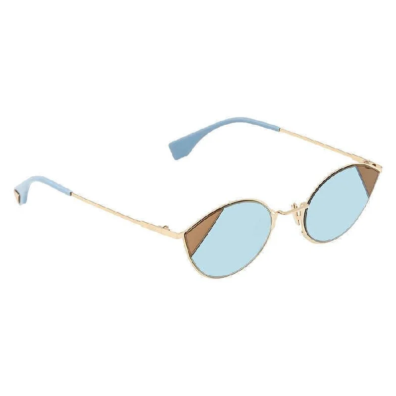 Fendi Cut Eye Azure Gradient Cat Eye Ladies Sunglasses FF0342S0QWU51