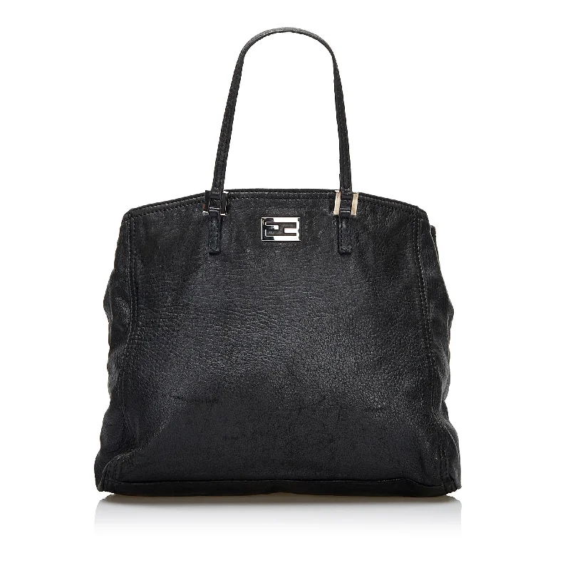 Fendi Leather Tote Bag (SHG-haxu6g)