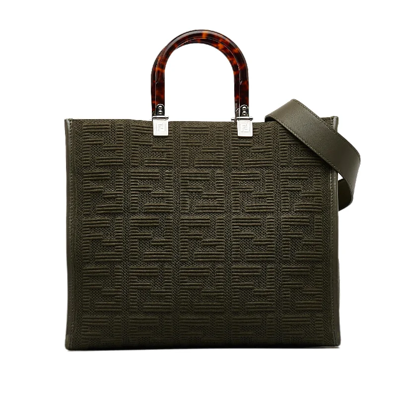 Fendi Medium Zucca Sunshine Shopper Tote (SHG-w0dRk2)