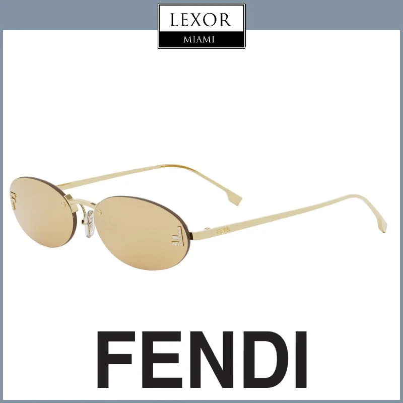 Fendi Sunglasses FE4075US 5430L Woman Metal upc 192337178566