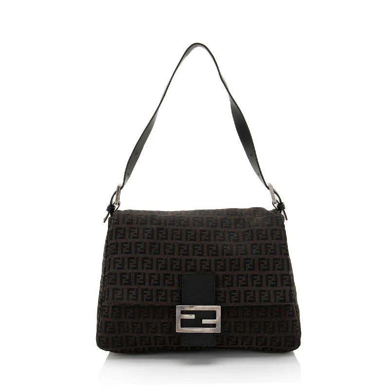 Fendi Zucchino Forever Mamma Shoulder Bag (SHF-BiSNNB)